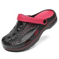 Zapatos de playa planos con punta de lazo para hombre y mujer, zapatillas de cabeza grande, sandalias deportivas - details 0