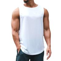 Men Summer Quick Dry Vest Mesh Gym Clothing Sports Tank Tops Bodybuilding Sleeveless Shirt Fitness Men's Muscle Stringer Tanktop - details 13