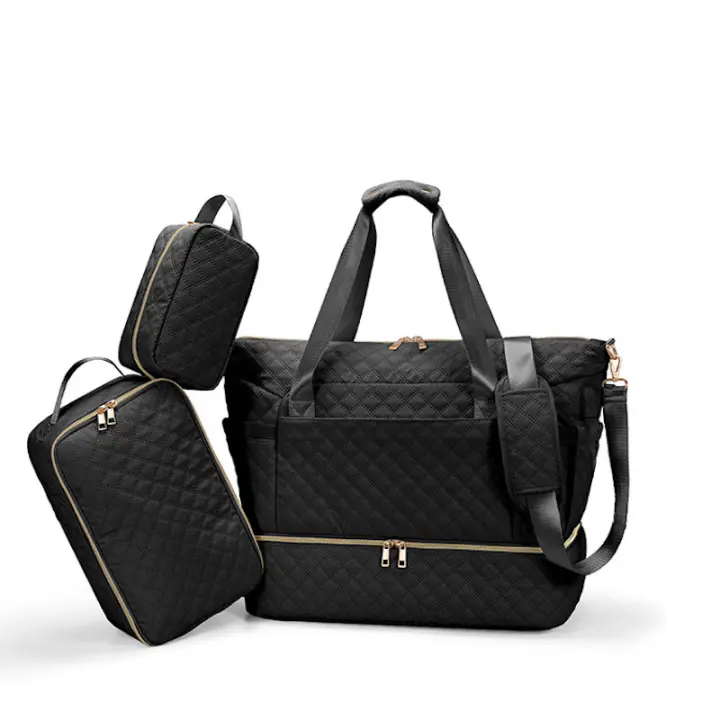 PANGDUBE-bolsas impermeables para pañales de bebé, bolsa de maternidad para carrito, Hobos, mensajero para mamá, 3 unidades por juego - 1