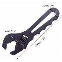 Llave ajustable ligera de aluminio 3AN-16AN AN, llave de ajuste de manguera, herramientas de reparación Manual, llave de ajuste de extremo de manguera de aceite - details 0