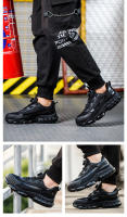 Zapatos de trabajo con botón giratorio para hombre, zapatillas de seguridad ANTIPERFORACIONES, zapatos de trabajo protectores con punta de acero - details 21
