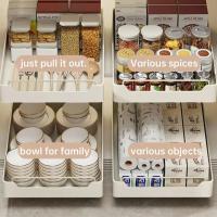 Organizador de Cocina Portátil Cajón de Almacenamiento con Tirón Caja de Especias - details 4