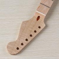 Cuello de Guitarra Eléctrica de Arce Maple Canadiense Brillo Alto, Tamaño de 6 Cuerdas, Para Accesorios de Guitarra y Básico - details 4