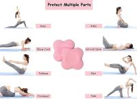 Colchonetas de Yoga Antideslizantes para Las Rodillas, resistentes al Desgaste, protegen Las Rodillas, 2 Piezas - details 1