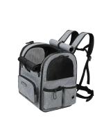 Bolsa de transporte para perros, mochila de hombro para mascotas, marco fuerte, transpirable, plegable, doble puerta, adecuado - details 13