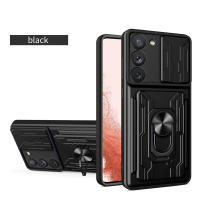Funda con soporte y ranura para tarjeta para Samsung Galaxy S25, S24, S23 Ultra, S22, S21 FE, A16, A15, A14, A54, Note 20, Ultra, protección de cámara - details 7