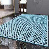 Alfombrilla antideslizante para el suelo del baño, estera impermeable para el área del inodoro, fácil de limpiar, 1 unidad - details 6
