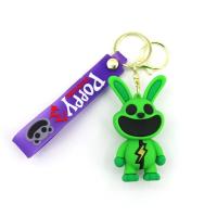 LLavero de juego de Critters sonrientes para hombres y mujeres, llavero colgante de mochila, dibujos animados, rayuela, Catnap, Bearhug, regalo para niños - details 10