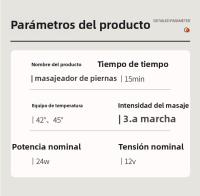 Tipo de botón masajeador de compresa caliente masajeador de pies inalámbrico separado amasando máquina de terapia de pies de sincronización de calentamiento eléctrico - details 0