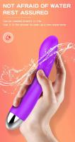 Vibrador de punto G potente masajeador vaginal estimulador del clítoris juguete sexual para adultos para consolador para mujeres varita de masturbación 12 modos de vibración - details 5