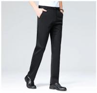Pantalones informales elásticos para hombre, pantalones de traje de negocios, pantalones de vestir transpirables para primavera y verano, pantalones de trabajo de longitud completa para hombre - details 11
