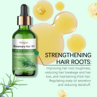 HOEGOA Fragancia brumosa Aceite esencial de romero nutritivo fuerte y suave para el cuidado del cabello - details 6