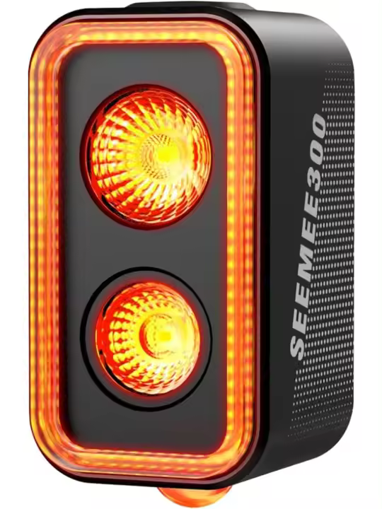 Magicshine-luz trasera para bicicleta SEEMEE 300, con 5 modos de noche y día, Sensor de freno inteligente, luz trasera USB-C para conducción nocturna - 1