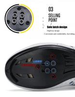 Zapatillas De Ciclismo Para Hombre, Zapatos Deportivos De Carbono Para Bicicleta De Velocidad, Tacos Planos De Carreras De Montaña Para Mujer, Calzado De Ciclismo De Carretera MTB - details 2