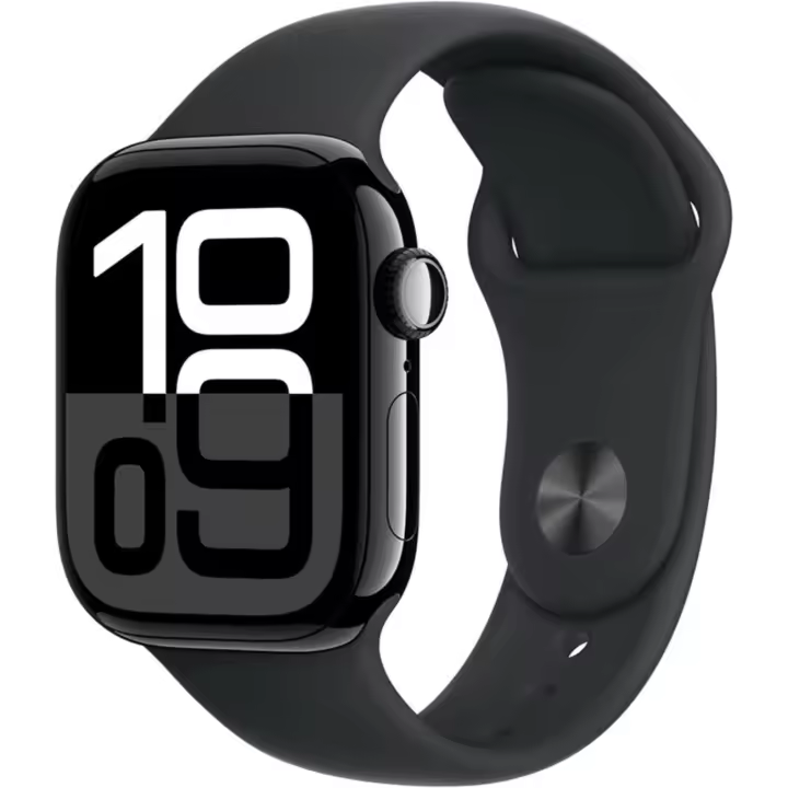 Apple Watch Series 10 GPS 42mm Ca Aluminio Azabach y Cinturón Deportivo Negro Talla M/L - 1