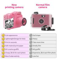 Cámara de impresión instantánea para niños, cámara de fotos Digital, juguete para niñas, cámara de Video para niños, regalo de cumpleaños para niños - details 10