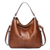 Bolso Hombro Mujer DIDABEAR De Cuero Gran Capacidad Estilo Vintage Casual Bolso De Mano Tote Bolsa De Moda Con Solapa - details 1