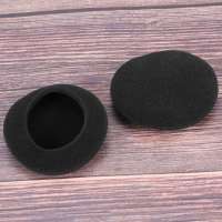 Almohadillas de espuma para auriculares, almohadillas de repuesto de 60mm, color negro, 4 pares - details 0
