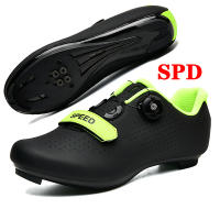 New Men Cycling Boots Outdoor SPD Road Cycling Sports Shoes Leather Breathable MTB Mountain Off-Road Cycling Sports Shoes Men - details 6