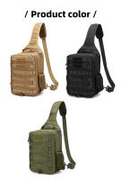 Bolso de pecho táctico para hombre, bolsa de hombro impermeable para deportes al aire libre, senderismo, escalada, aparejos, Molle - details 9