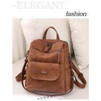 Mochila Antirrobo Impermeable para Mujer, bolso de Cuero PU, Hombro informal, Gran para Viaje, Trabajo y Escuela - details 9