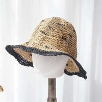 Gorra de Crochet de Sol 2024 Estilo Onda para Playa, Viajes y Vacaciones - details 1