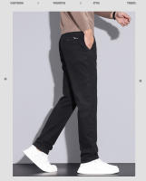 Pantalones informales de pierna recta holgados antiarrugas para hombre, pantalones ligeros y versátiles a la moda, negocios personalizados y modernos - details 4