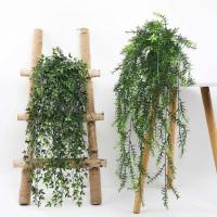 Plantas artificiales de ratán persa, colgante de enredo verde falso, plantas de plástico resistentes a los rayos UV para exteriores, decoración para fiesta de boda - details 21