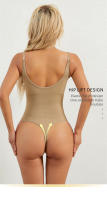 Bodysuit De Control De Abdomen Sin Costuras Para Mujeres Ajustador De Cintura Fajas Colombianas Con Funda De Tanga Slimming Underwear - details 9