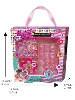 Juego de Maquillaje para Niños Set de Uñas de Pegatinas Juguetes Regalos de Cumpleaños 2024 - details 3