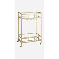 Redonda, Juego de 2 Mesas auxiliares, Juego de Mesas Auxiliares con Estructura de Metal, Pequeña Mesa Auxiliar para Sala de Estar, Dormitorio, Oficina, Blanco CT18703W - details 10