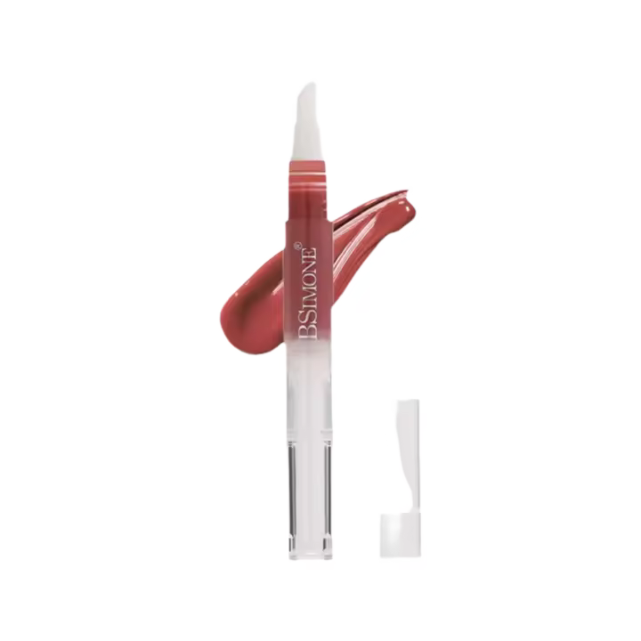 Hidratante labial suave con brillo de terciopelo sin secado, desarrollo de color satinado - 1