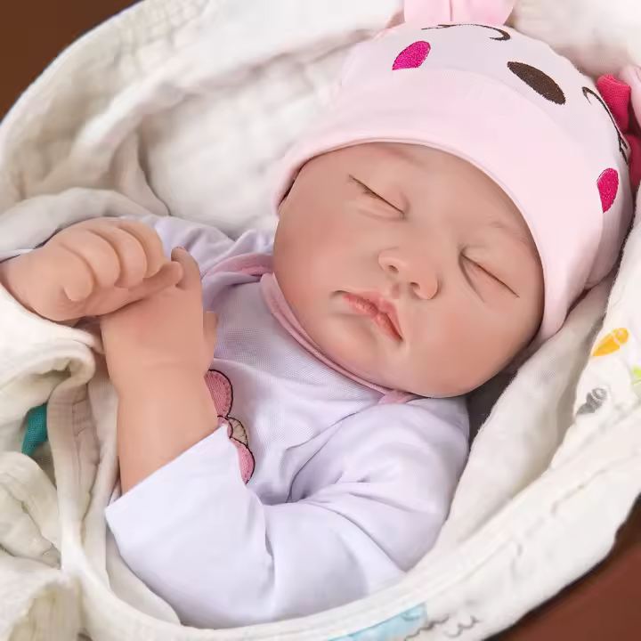 Muñeca Reborn de Silicona de 22 pulgadas, Bebé realista - 1