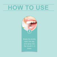 Manchas de aliento fresco, sarro dental, limpieza profunda, olor, sabor limpio, spray para cuidado bucal - details 2