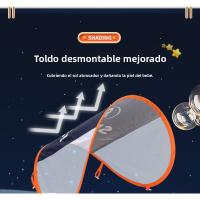Anillo De Natación Forma De Cohete Toldo Desmontable Hinchable Fiesta Infantil Anillo De Natación Para Bebés - details 13