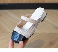Zapatos de cuero para niñas, calzado de princesa antideslizante, elegante y versátil, de fondo suave, estilo coreano, a la moda, novedad de otoño, 2024 - details 12