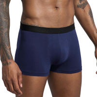 Bóxer de algodón con cintura elástica para hombre, calzoncillos ajustados para uso diario, suaves y transpirables, 100%, 6 piezas - details 2