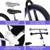 Bicicleta de Equilibrio para Niños Adecuada para Edades de 4-9 Años Rueda de 16 Pulgadas - details 2