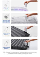 Baseus-bomba de aire portátil, inflador de gran capacidad para tienda de campaña al aire libre, 240L/min, 2000mAh - details 8