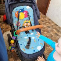 Almohadilla de forro de asiento de jirafa para niños, alfombrilla de coche de estrella, cojín de cochecito de bebé, asiento de carro, colchón, accesorios de cochecito - details 5