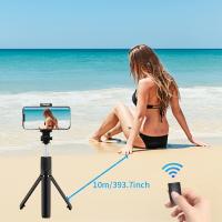 Varita de Selfie Portátil para Viajes, Soporte Antivibración de Tres Patas, Capaz de Grabar Transmisiones en Vivo Inalámbricas con la Mano, con Control Remoto, Giratoria 360 Grados, Poste de Selfie Multifuncional para Teléfono Móvil - details 3