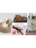 Cama redonda y esponjosa para perro, casa supersuave de felpa para gato, nido cálido para invierno, 40-90cm - details 5
