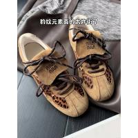 Zapatos Vulcanizados Con Estampado De Leopardo Marrón Para Mujer, Zapatillas Deportivas Planas Con Cordones Para Exteriores, Zapatillas Informales Cómodas Antideslizantes Para Otoño - details 11