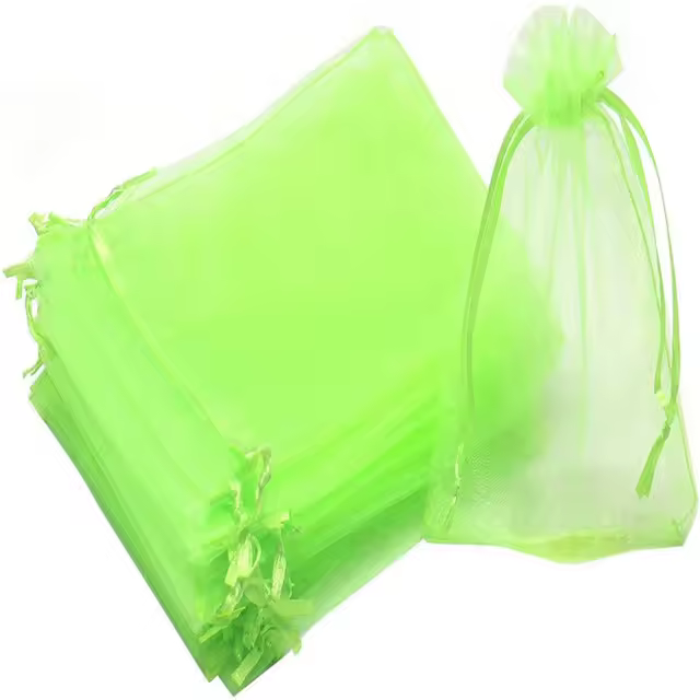 Bolsas de Red de Protección de Frutas Reutilizables 100Pcs para Control de Plagas - 1