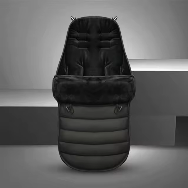 Saco de dormir para cochecito de bebé, cojín a prueba de viento para recién nacido, carrito de invierno, bolsas de coche para bebés - 1