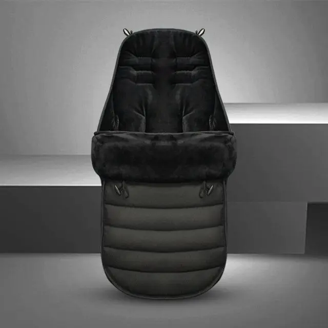 Saco de dormir para cochecito de bebé, cojín a prueba de viento para recién nacido, carrito de invierno, bolsas de coche para bebés - 1