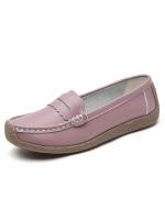 Zapatos de mujer de piel auténtica Mocasines planos de piel de vaca para madres mayores y más - details 4