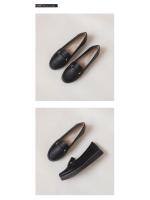 Zapatos sencillos de boca baja de un solo paso para mujer, nuevo estilo 2025, mocasines planos casuales versátiles para mujer - details 6