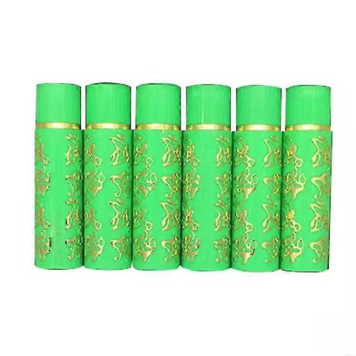 Hare Magic-pintalabios marroquí que cambia de color, verde a 6 unidades/juego, 2022, rosa - 1