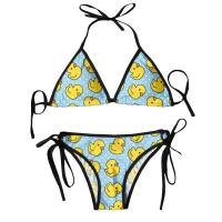 Bikini Femme 2024 e Conjunto de dos piezas de pato lindo de dibujos animados para mujer - details 0